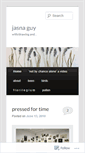 Mobile Screenshot of jasnaguy.wordpress.com