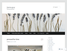 Tablet Screenshot of jasnaguy.wordpress.com