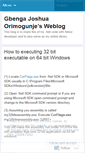 Mobile Screenshot of joshuaorimogunje.wordpress.com