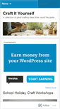Mobile Screenshot of craftityourself.wordpress.com