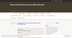 Desktop Screenshot of massresources.wordpress.com