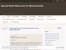 Tablet Screenshot of massresources.wordpress.com