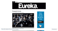 Desktop Screenshot of eurekaagencia.wordpress.com