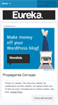 Mobile Screenshot of eurekaagencia.wordpress.com