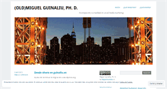 Desktop Screenshot of mguinaliu.wordpress.com