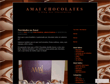 Tablet Screenshot of amaichocolates.wordpress.com