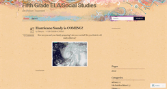 Desktop Screenshot of class501.wordpress.com