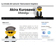 Tablet Screenshot of kurosawaalhondigabilbao.wordpress.com