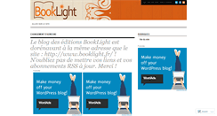 Desktop Screenshot of booklightfr.wordpress.com