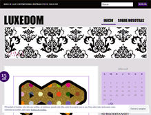 Tablet Screenshot of luxedom.wordpress.com