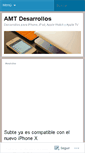 Mobile Screenshot of amtdevelop.wordpress.com