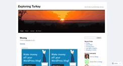 Desktop Screenshot of davidsturkey.wordpress.com