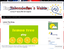 Tablet Screenshot of englishcanbefun.wordpress.com