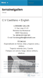 Mobile Screenshot of lorrainelgallen.wordpress.com