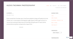 Desktop Screenshot of alexistachnakphotography.wordpress.com