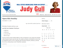 Tablet Screenshot of judygull.wordpress.com