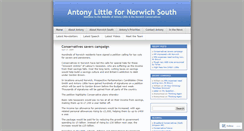 Desktop Screenshot of antonylittle.wordpress.com
