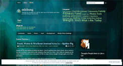 Desktop Screenshot of mlchung.wordpress.com