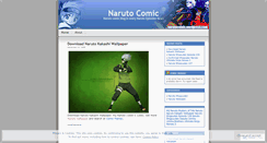 Desktop Screenshot of narutocomic.wordpress.com