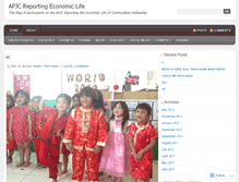Tablet Screenshot of apjcfellowship.wordpress.com