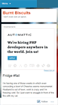 Mobile Screenshot of bbiscuits.wordpress.com