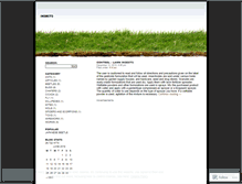 Tablet Screenshot of insectz.wordpress.com