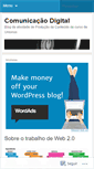 Mobile Screenshot of comunicacaodigital.wordpress.com
