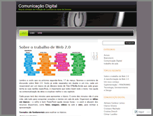 Tablet Screenshot of comunicacaodigital.wordpress.com