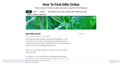 Desktop Screenshot of howtofind.wordpress.com