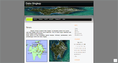 Desktop Screenshot of dabosingkep.wordpress.com
