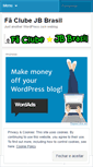 Mobile Screenshot of faclubejbbrasil.wordpress.com
