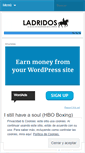 Mobile Screenshot of ladridos.wordpress.com