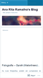 Mobile Screenshot of anaramalho.wordpress.com
