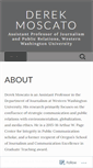 Mobile Screenshot of derekmoscato.wordpress.com
