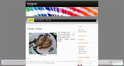 Desktop Screenshot of kangean.wordpress.com