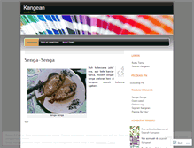 Tablet Screenshot of kangean.wordpress.com