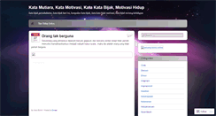 Desktop Screenshot of 1katabijak.wordpress.com