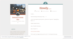 Desktop Screenshot of bobubaca.wordpress.com