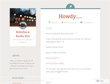 Tablet Screenshot of bobubaca.wordpress.com