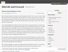 Tablet Screenshot of midlifeandforward.wordpress.com