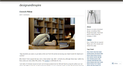 Desktop Screenshot of designandinspire.wordpress.com