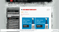 Desktop Screenshot of modyouripod.wordpress.com