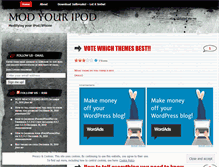 Tablet Screenshot of modyouripod.wordpress.com