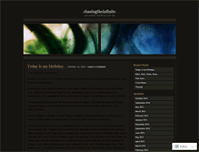 Tablet Screenshot of chasingtheinfinite.wordpress.com