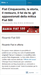 Mobile Screenshot of 500mania.wordpress.com