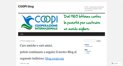 Desktop Screenshot of coopi.wordpress.com