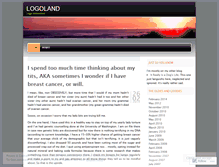 Tablet Screenshot of logoland.wordpress.com