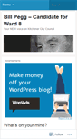 Mobile Screenshot of billpegg.wordpress.com