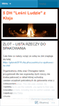 Mobile Screenshot of lesniludzie.wordpress.com