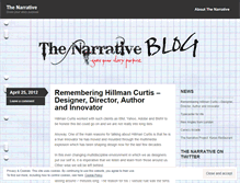 Tablet Screenshot of narrativeuk.wordpress.com